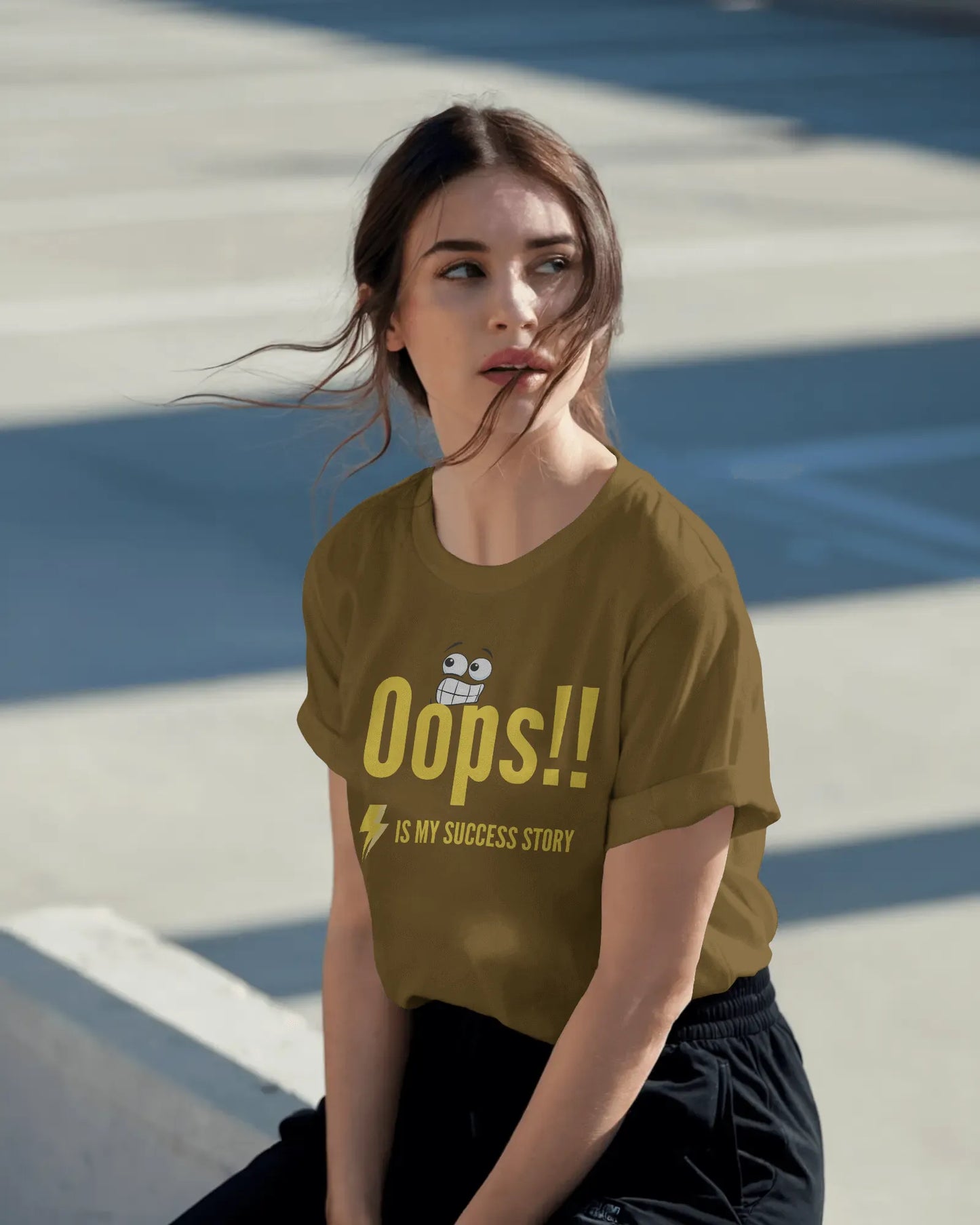 "Oops Is my Success Story" | Women’s Motivational T-shirt