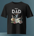“Super Dad” Black T-Shirt – Joyful Gift for Father’s Day & Special Occasions
