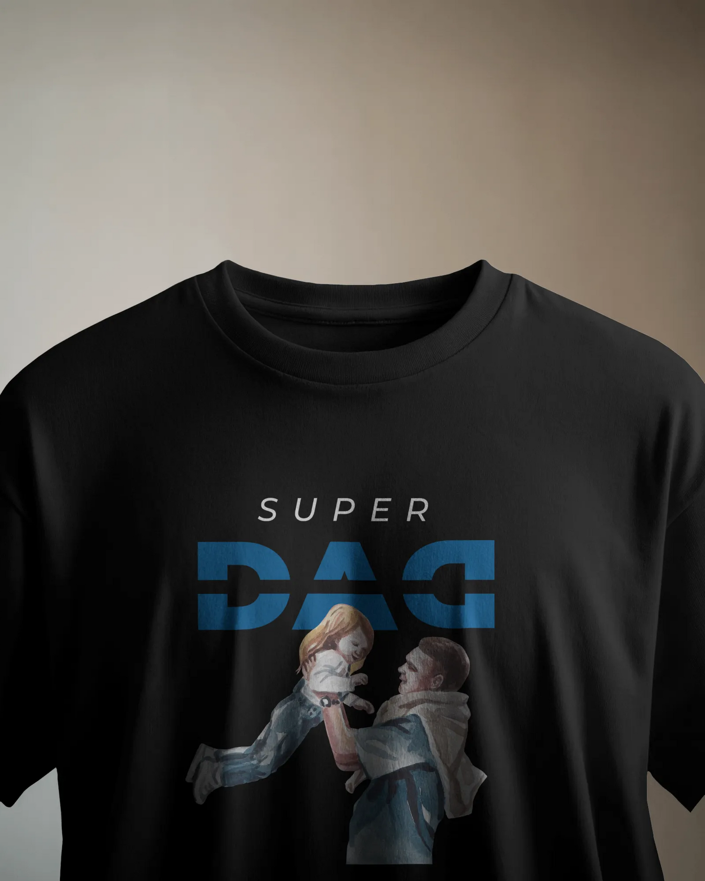 "Super Dad" Black T-Shirt – Thoughtful Father’s Day Gift