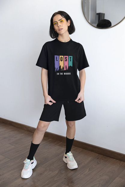 "Lost in The Woods" | Women 's T-Shirt for Travellers