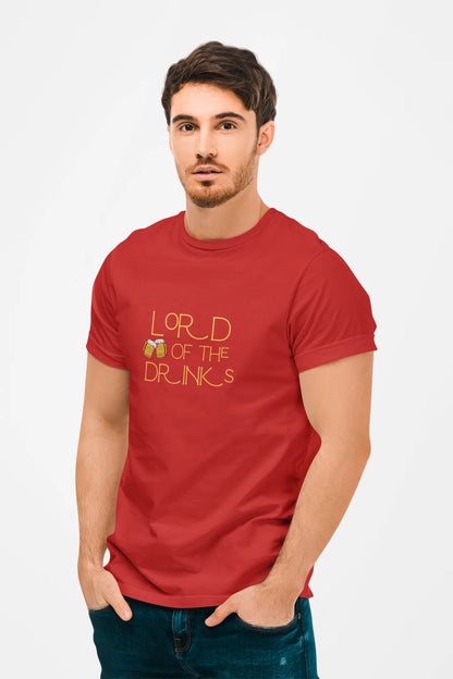 "Lord of The Drinks" | Men 's T-Shirt for Beer Lovers