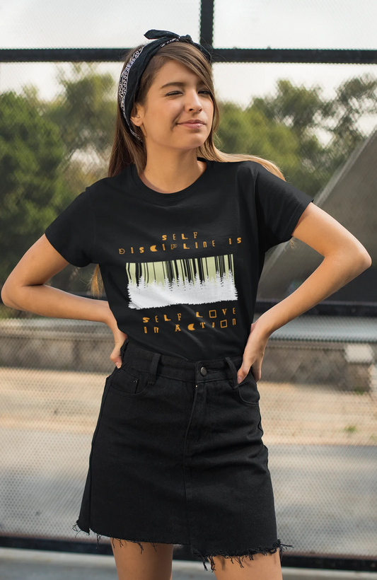 "Self Discipline is Self Love in Action" | Women’s Motivational T-shirt