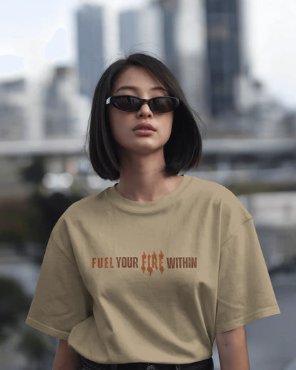 "Fuel Your Fire Within" | Women’s Motivational T-shirt