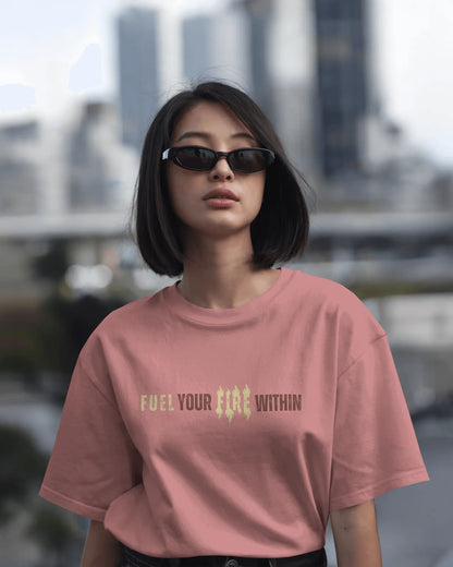 "Fuel Your Fire Within" | Women’s Motivational T-shirt