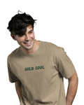 Wild Soul Jungle Spirit | Men's Beige T-shirt | Double Impact